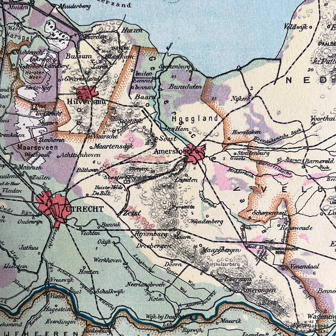Gelderland en Noord-Brabant 1932