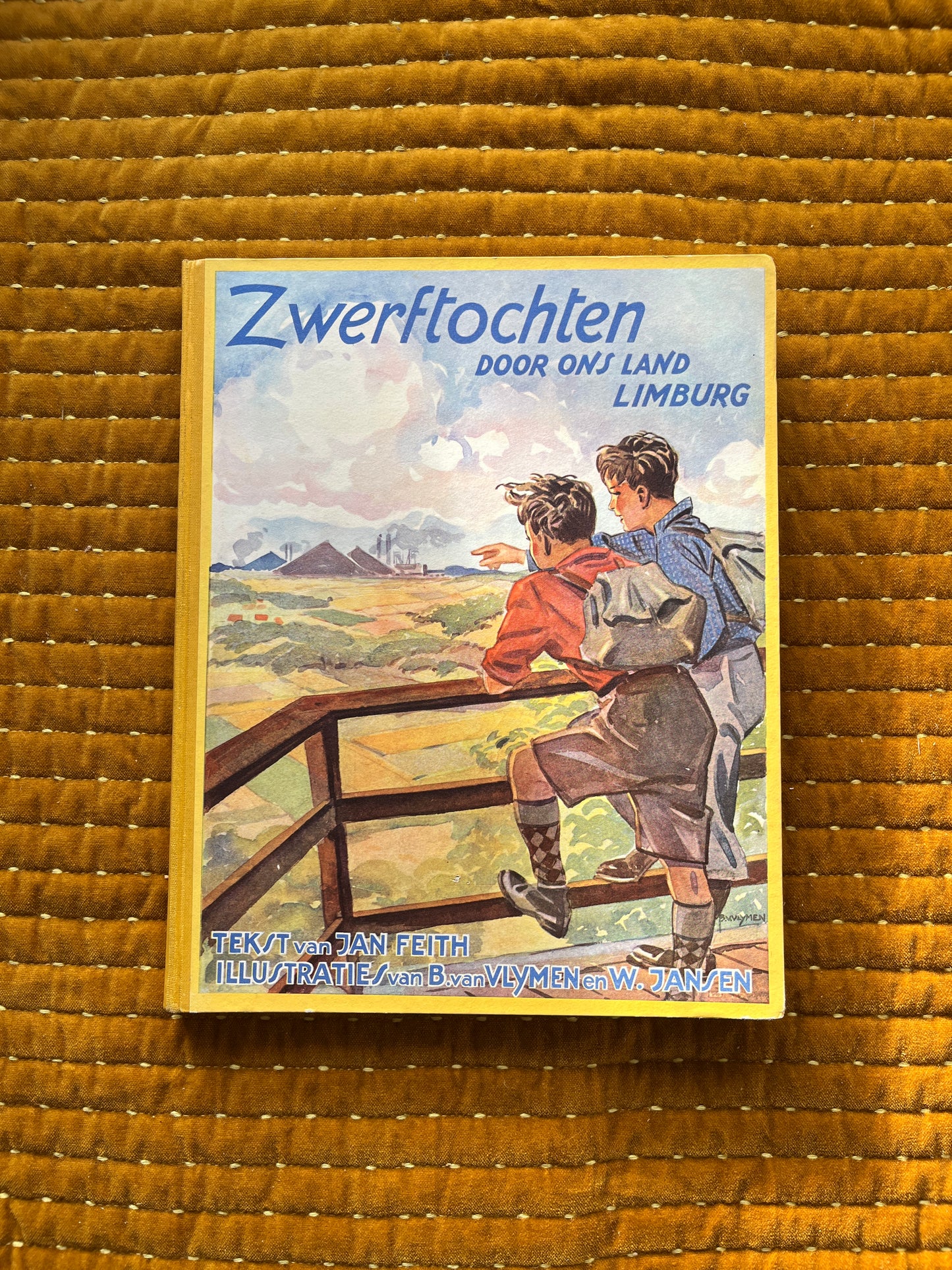 Zwerftochten door ons land Limburg Plaatjesalbum 1936