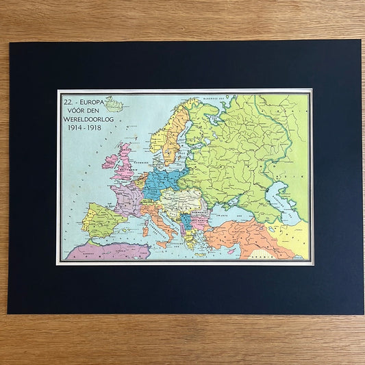 Europa vóór den Wereldoorlog 1914-1918 1939
