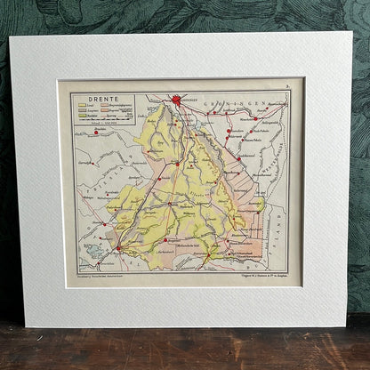 Kaarten Nederlandse provincies 1948