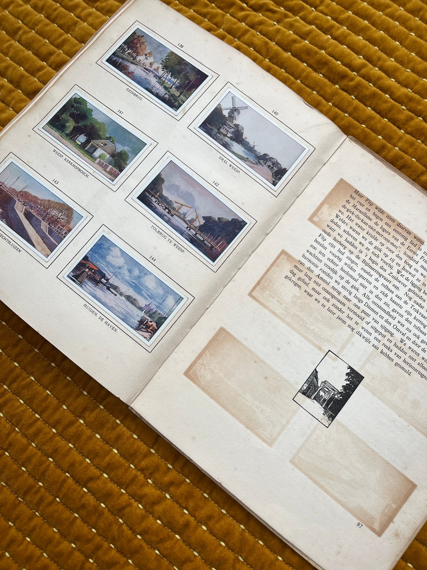 De Vecht Verkade plaatjesalbum 1916 (tweede druk)