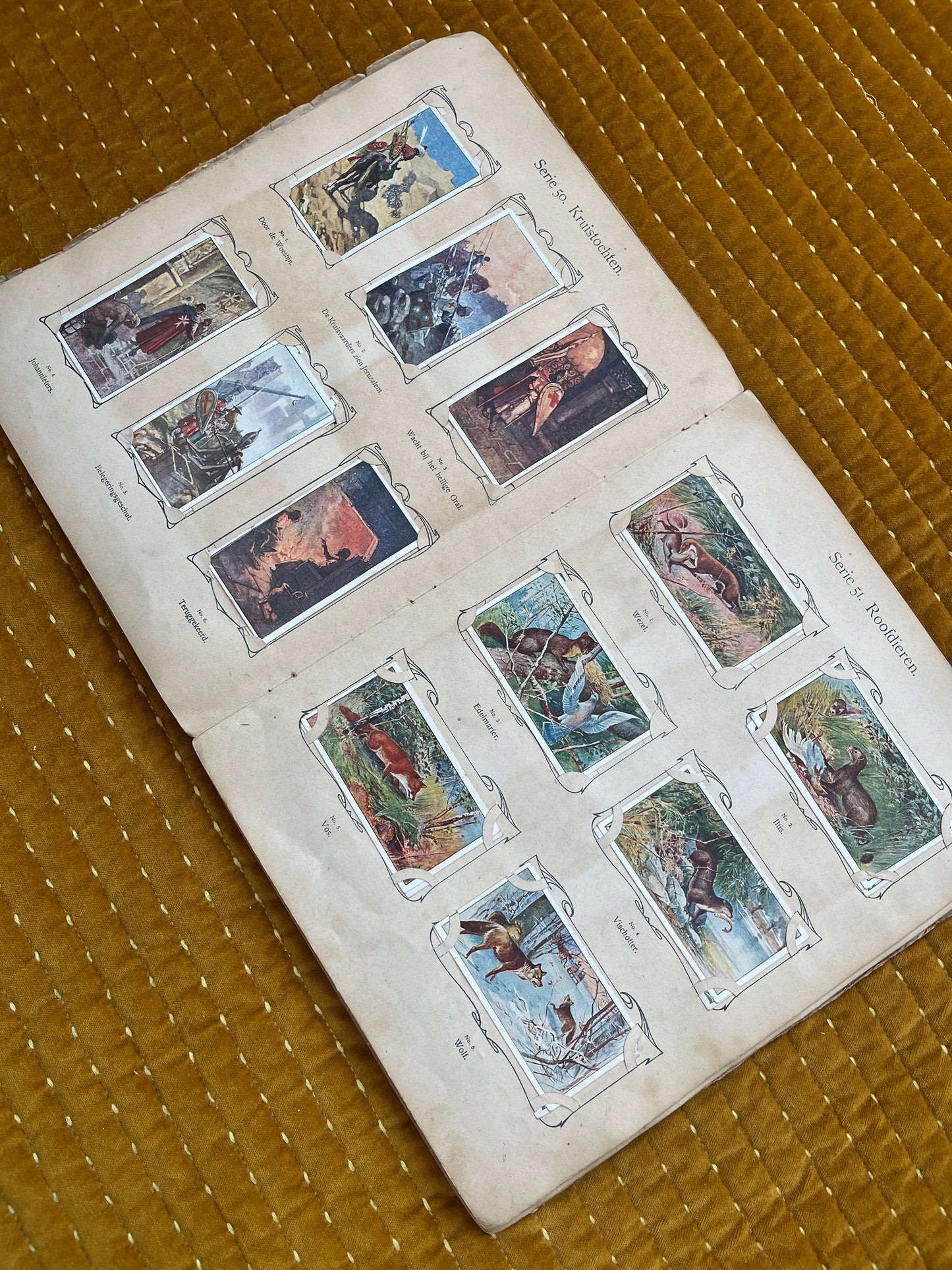 Verkade Bilderalbum 3, Serie 49-72, 1905, vollständig