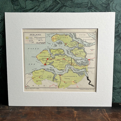 Kaarten Nederlandse provincies 1948