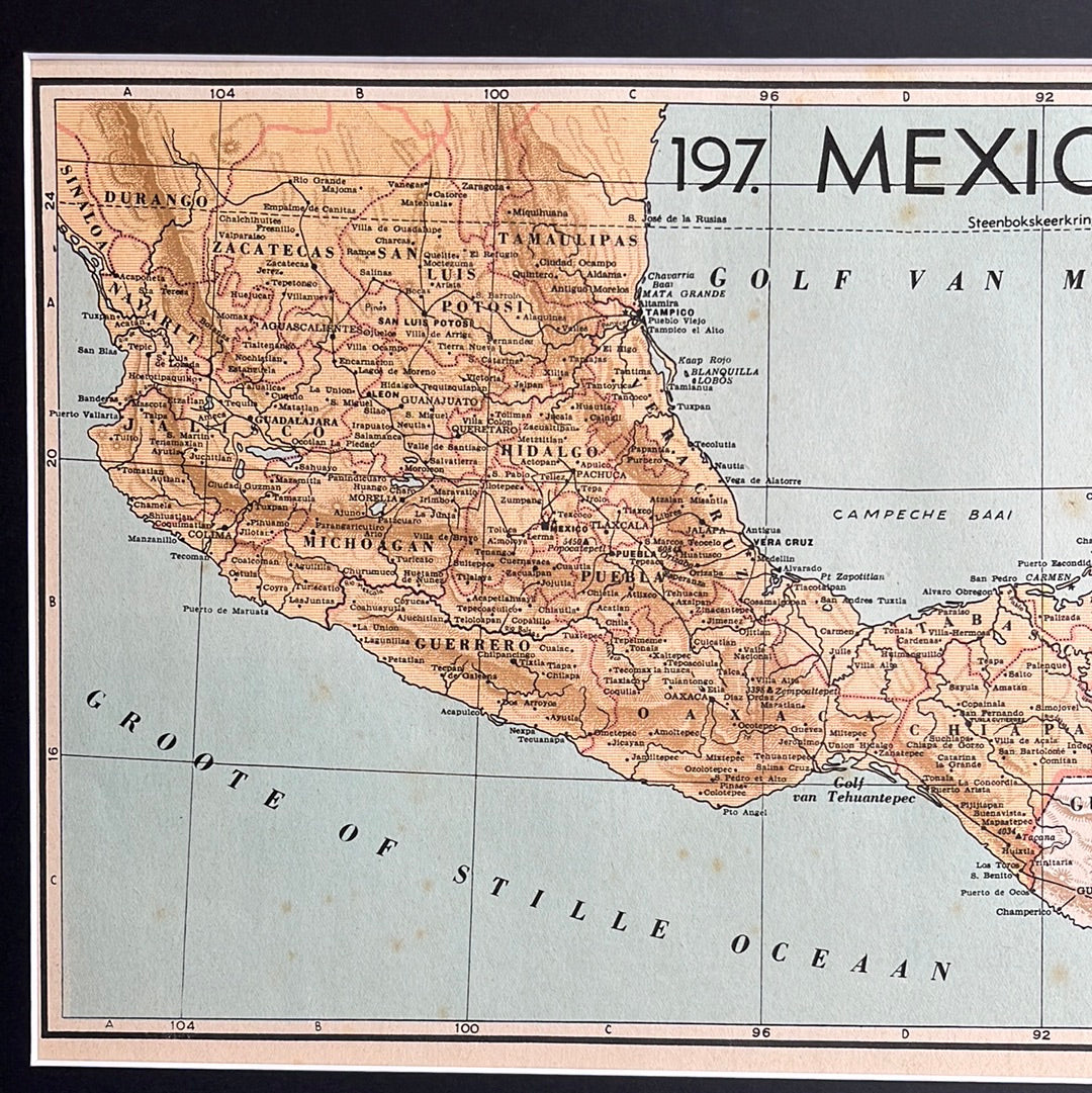 Mexico South-Eastern part 1939