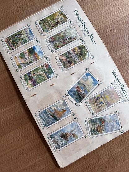 Verkade Plaatjesalbum 1 serie A-X 1903 compleet