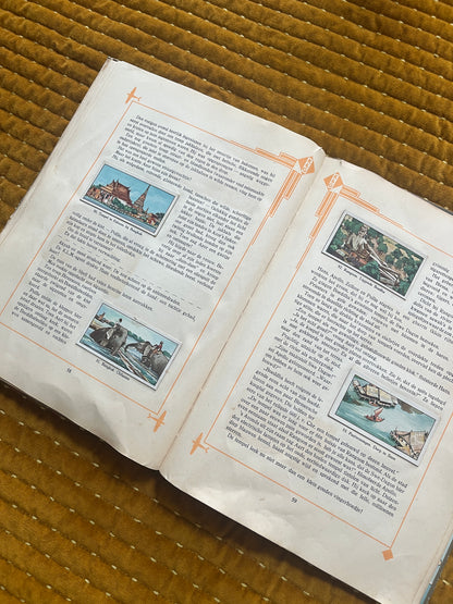 Langs den luchtweg van Amsterdam naar Batavia plaatjesalbum 1933