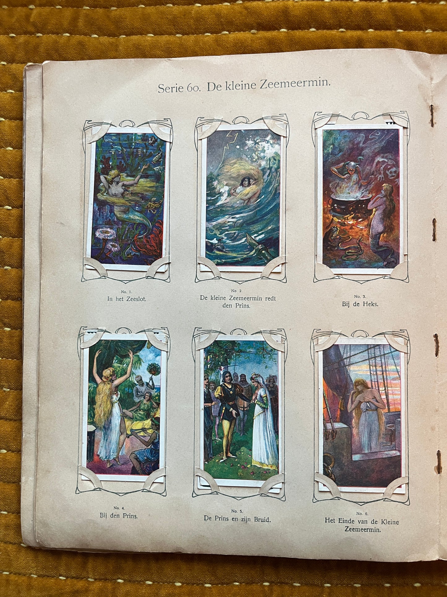 Verkade Picture Album 3 series 49-72 1905 complete