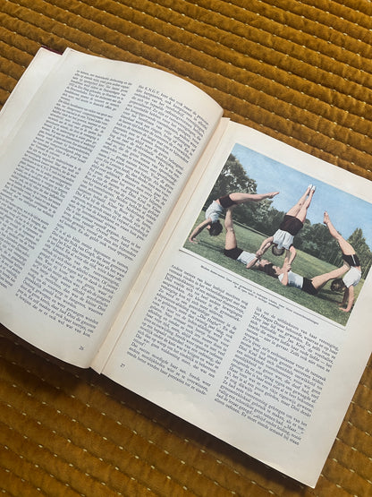 Fotoalbum mit niederländischen Sporterfolgen von 1954