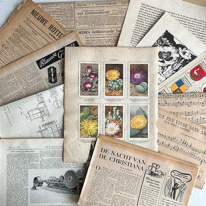 Vintage paper package / Journal paper package
