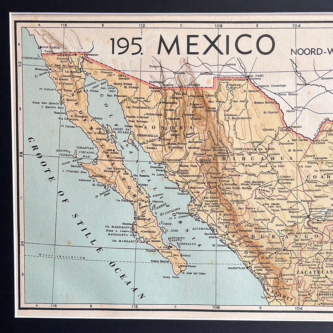Nordwestlicher Teil Mexikos 1939