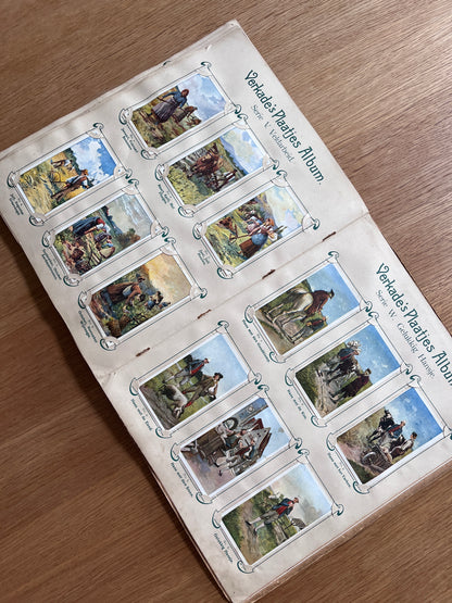 Verkade Plaatjesalbum 1 serie A-X 1903 compleet
