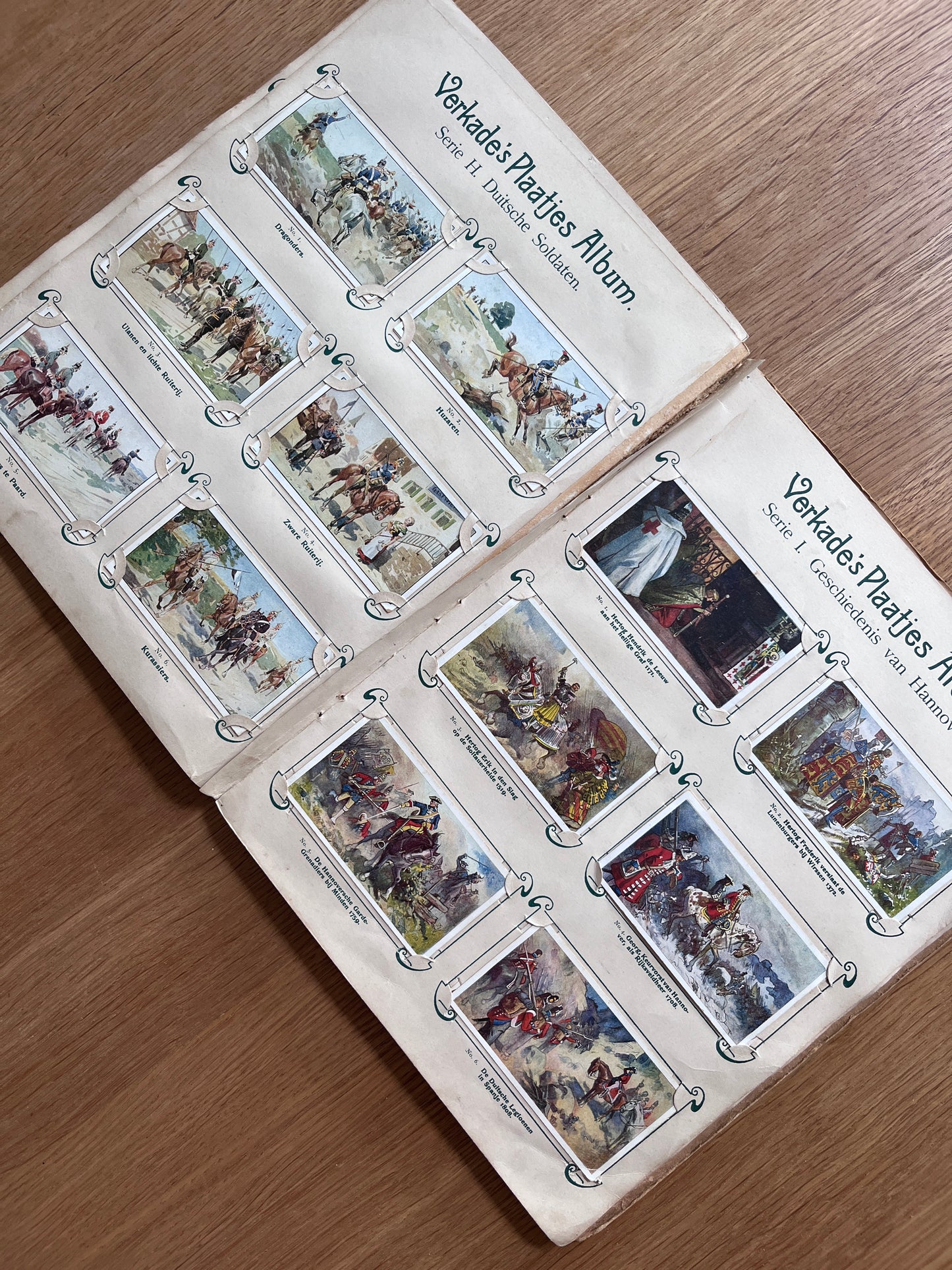 Verkade Plaatjesalbum 1 serie A-X 1903 compleet