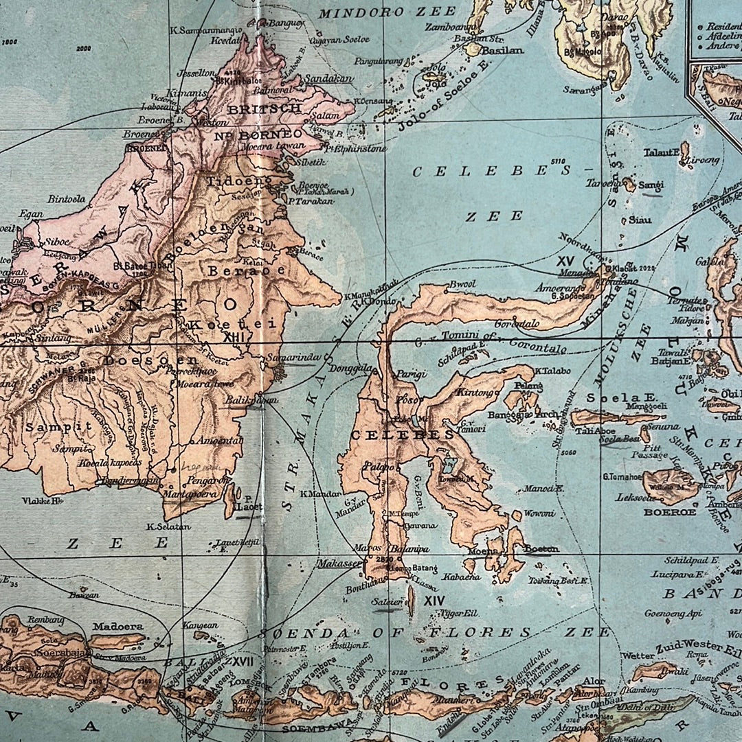 Insulinde und Molukken 1923