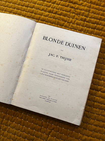 Blonde Duinen Verkade Plaatjesalbum 1910