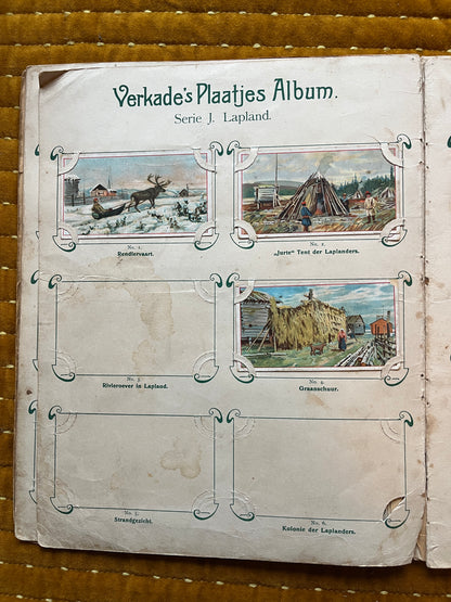 Verkade Bilderalbum 1 (1903) Lose Bilder Serie J Lappland