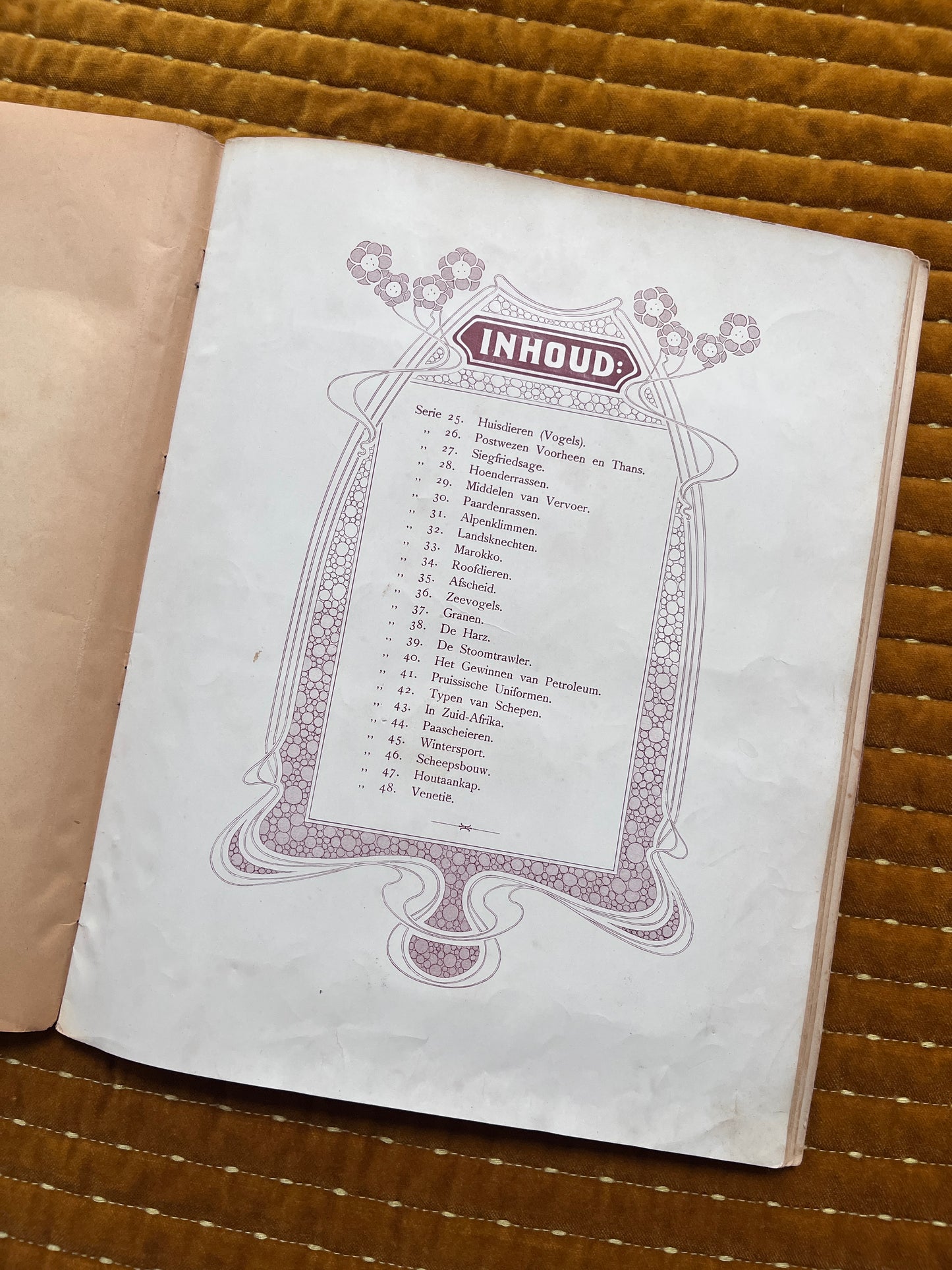 Verkade Plaatjesalbum 2 serie 25-48 1904 compleet nr 3