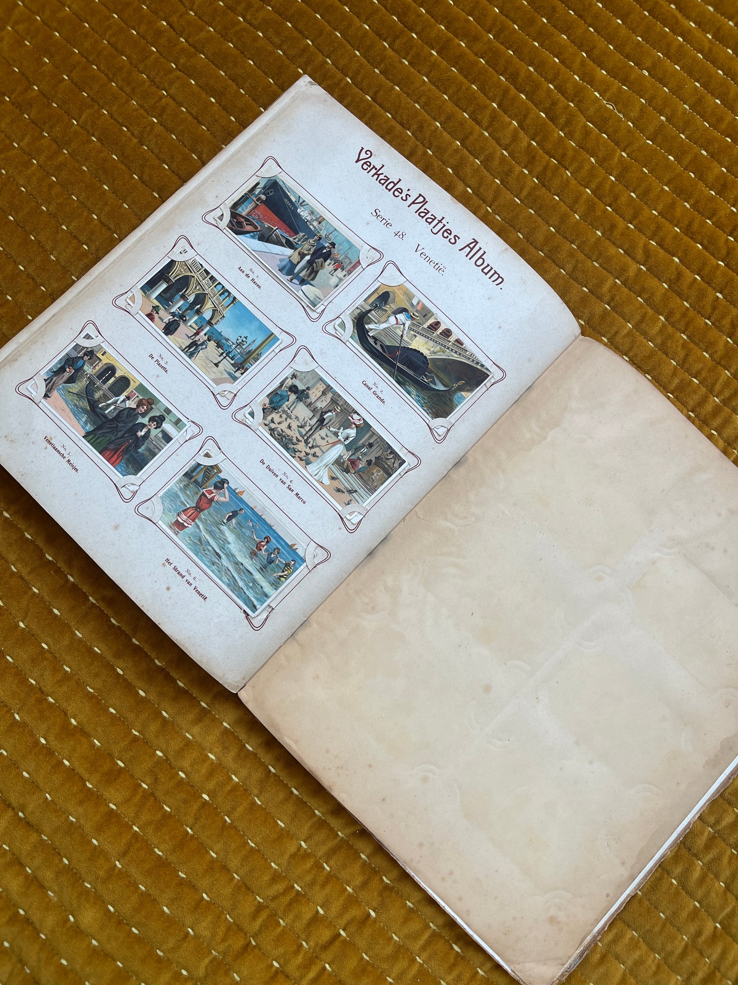 Verkade Plaatjesalbum 2 serie 25-48 1904 compleet