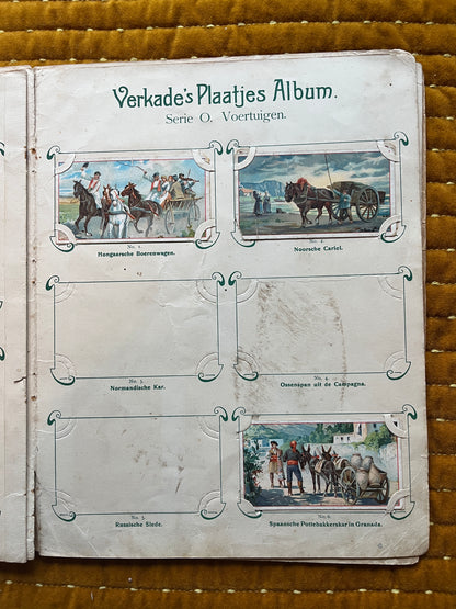 Verkade Bilderalbum 1 (1903) Lose Bilder Serie O Fahrzeuge