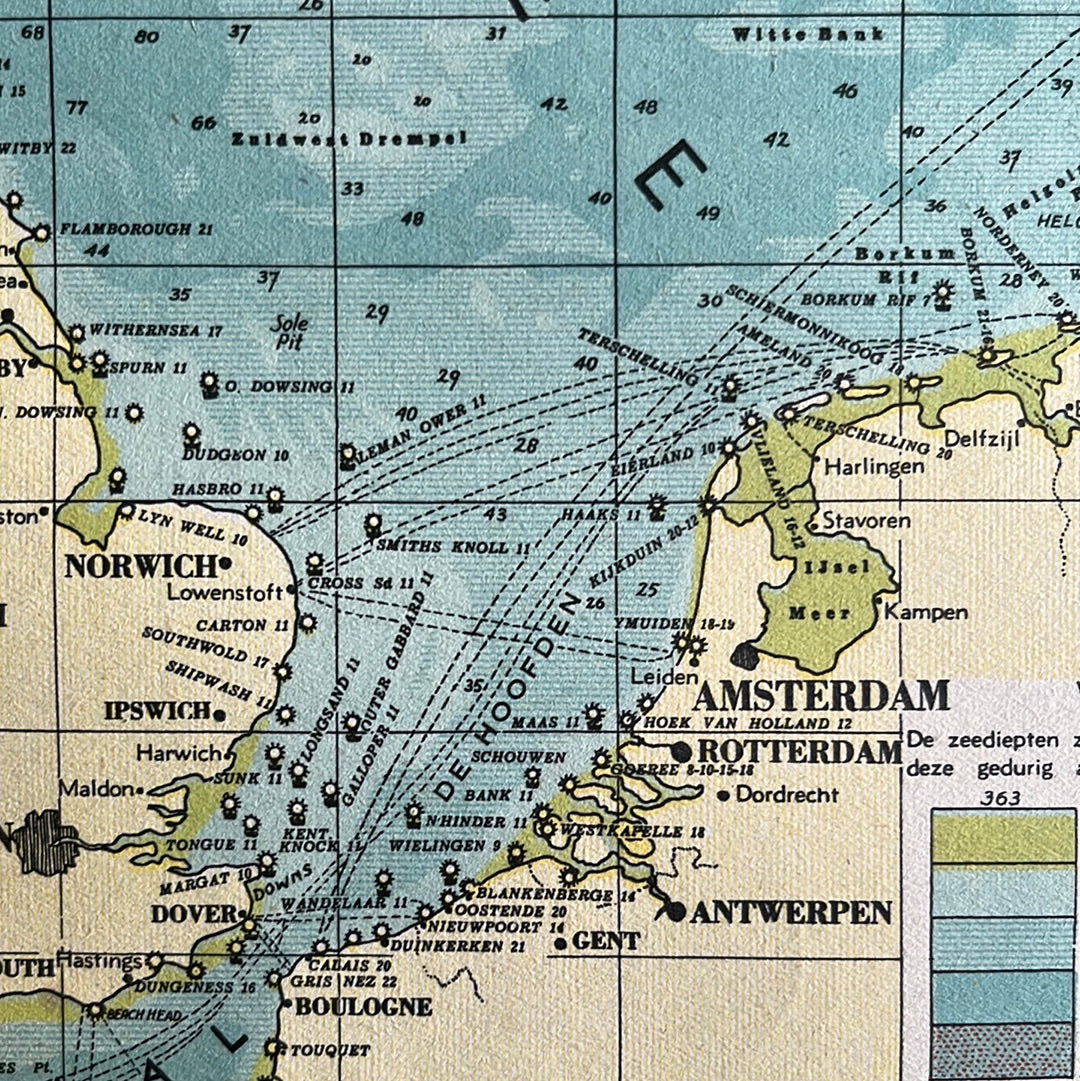 Die Nordsee und der Kanal 1939