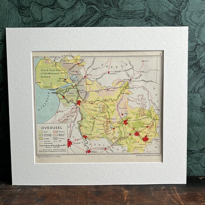 Kaarten Nederlandse provincies 1948