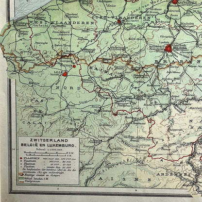 Zwitserland, België en Luxemburg 1923
