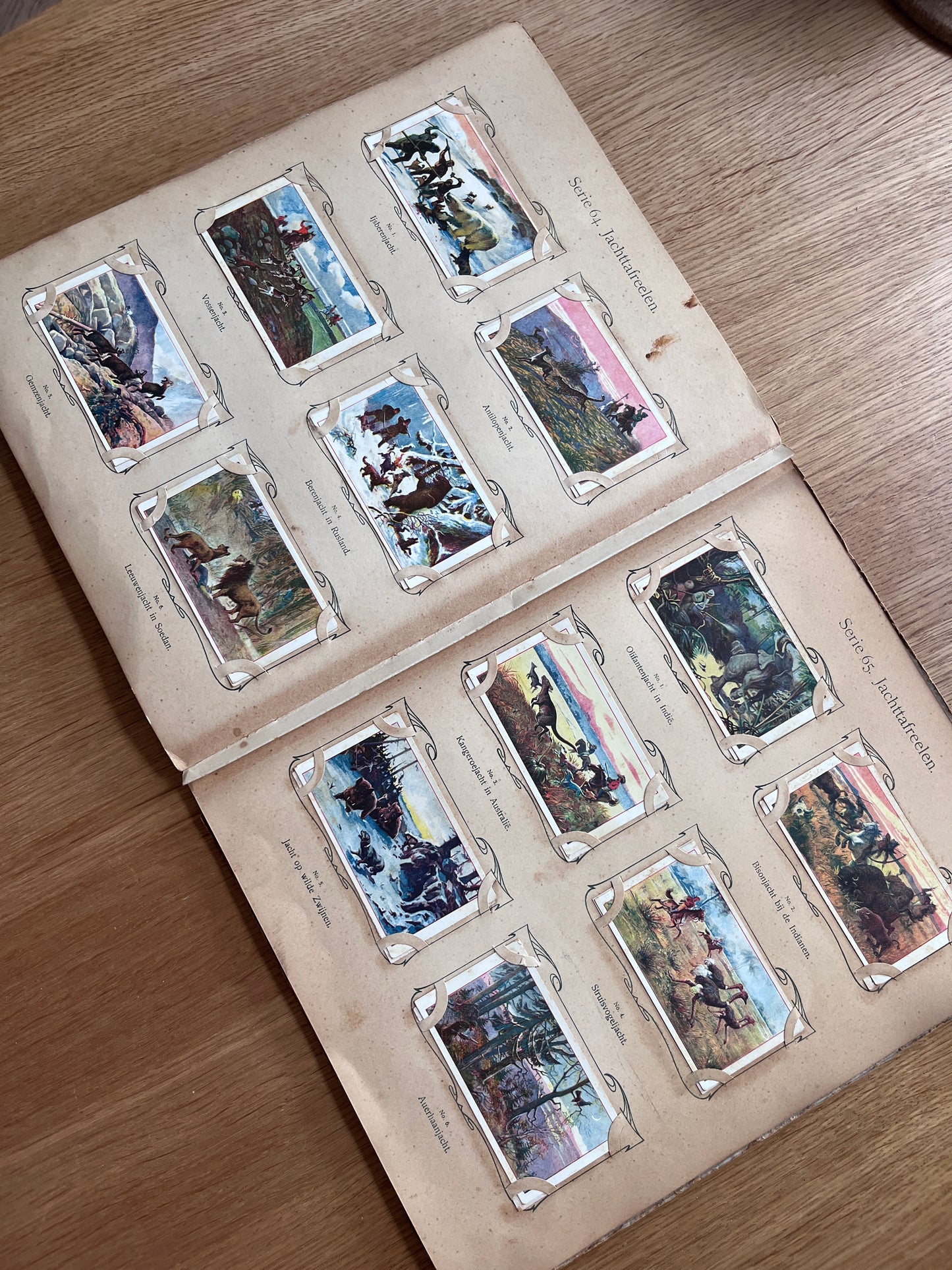 Verkade Plaatjesalbum 3 serie 49-72 1905 compleet #4
