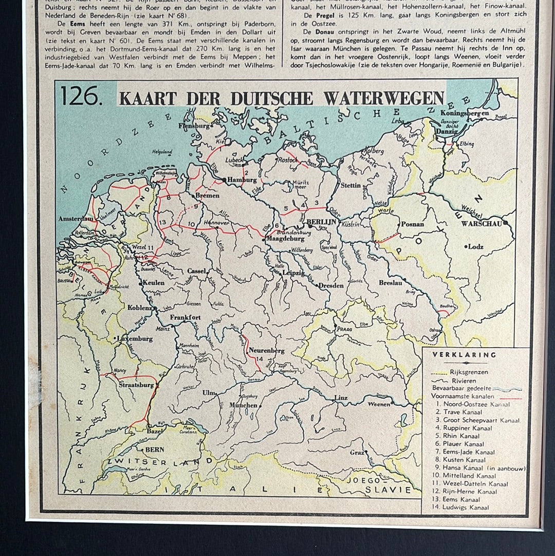 German waterways 1939