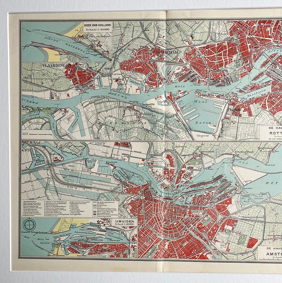 Haven van Rotterdam, Amsterdam en IJmuiden 1932