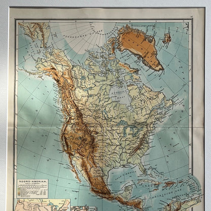 North America and coal fields 1923
