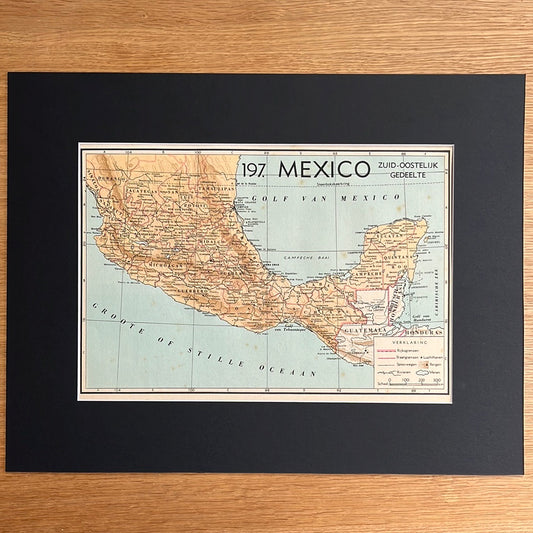 Mexiko südöstlicher Teil 1939