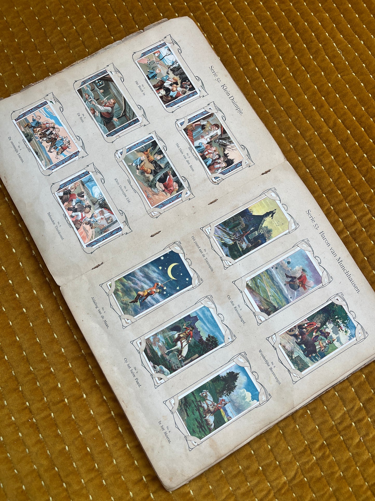 Verkade Bilderalbum 3, Serie 49-72, 1905, vollständig