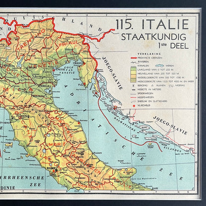 Italië staatkundig deel 1 1939