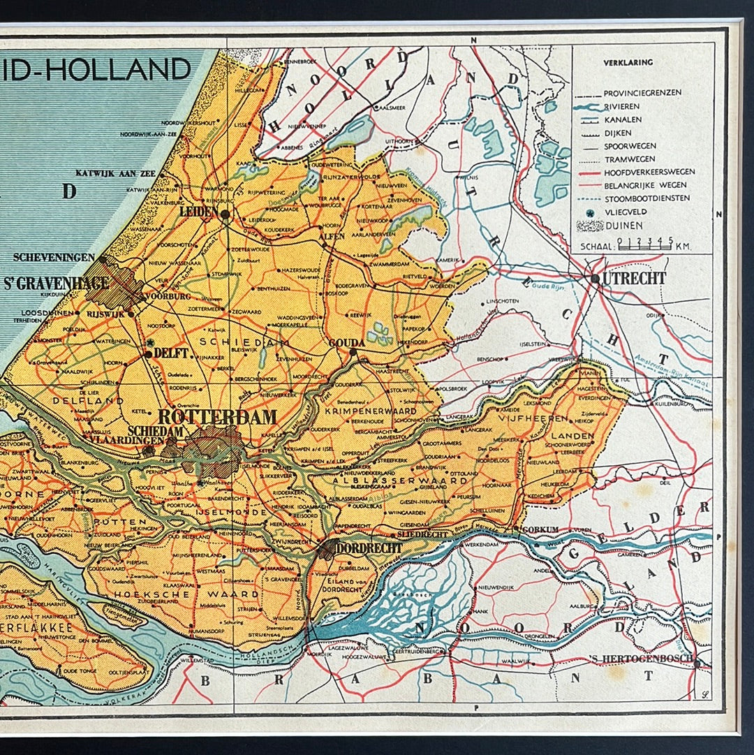 Provincie Zuid-Holland 1939