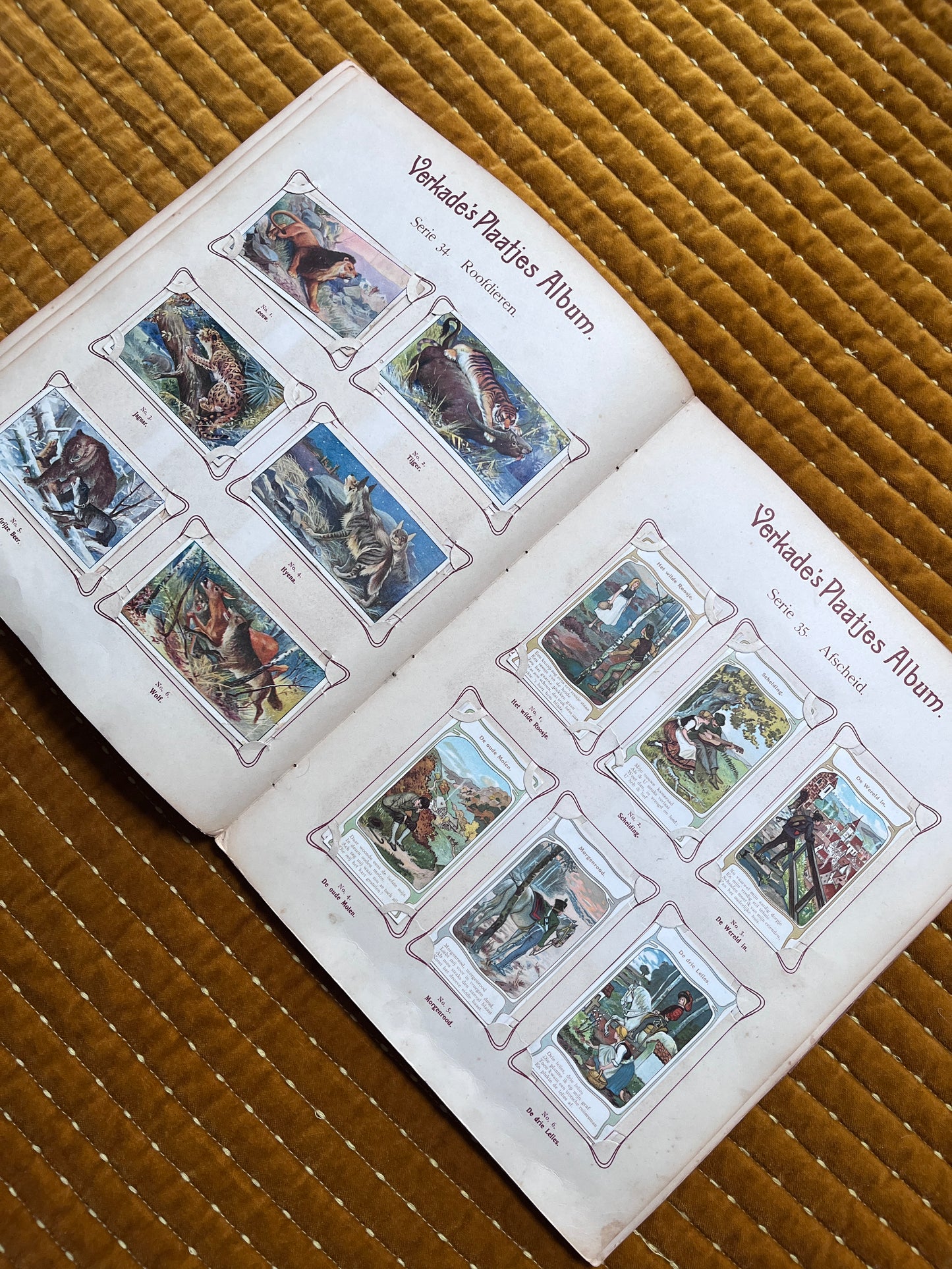 Verkade Plaatjesalbum 2 serie 25-48 1904 compleet nr 3