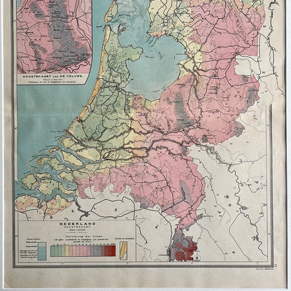 Niederländische Höhenkarte 1923