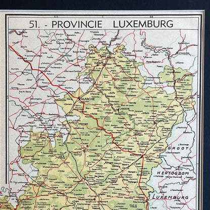 Provinz Luxemburg Belgien 1939