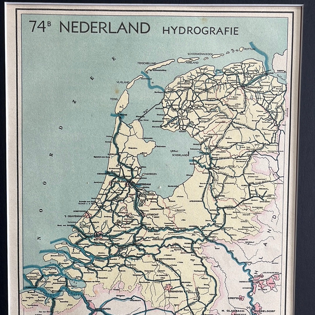 Nederland hydrografie 1939