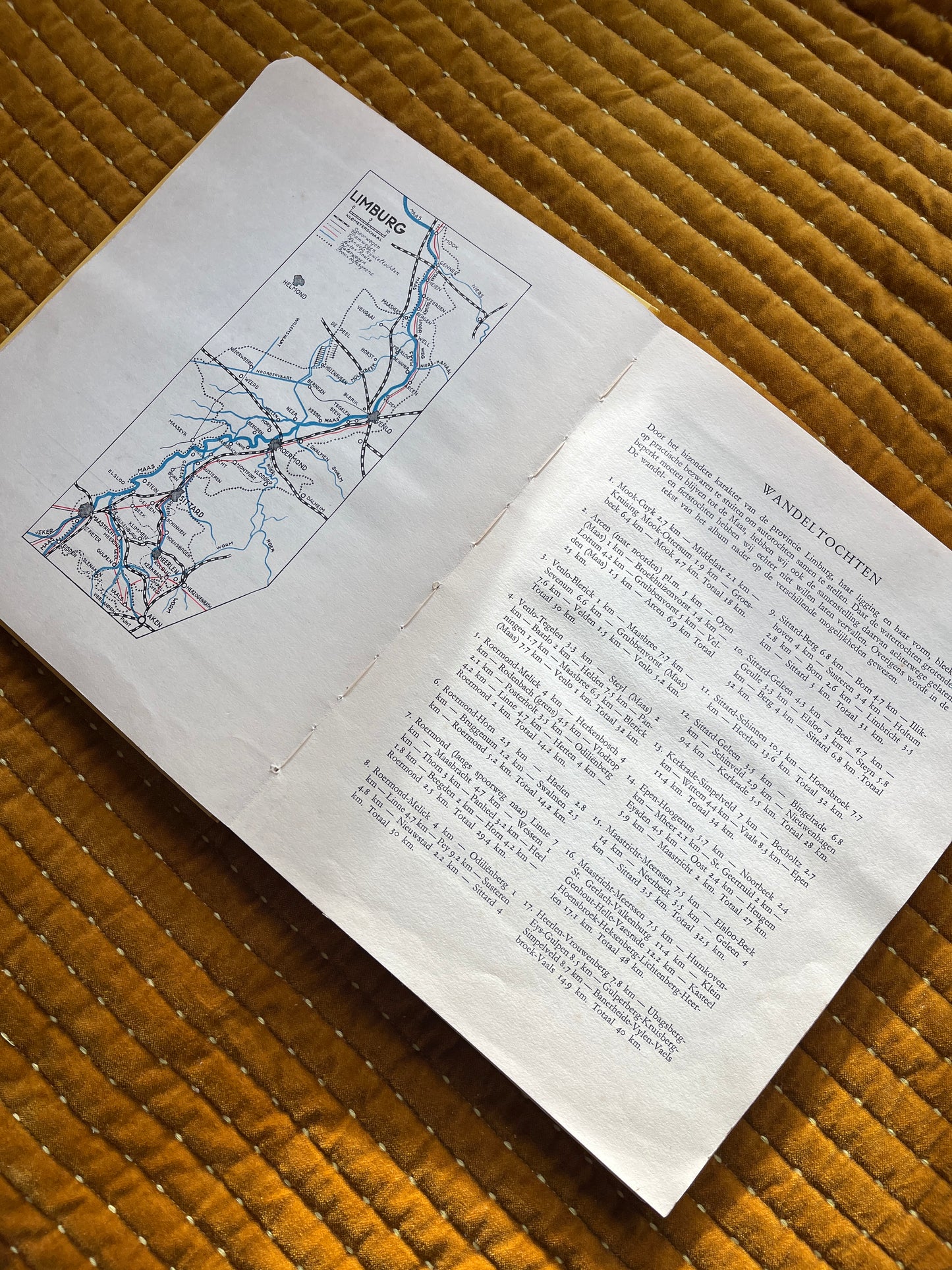 Zwerftochten door ons land Limburg Plaatjesalbum 1936