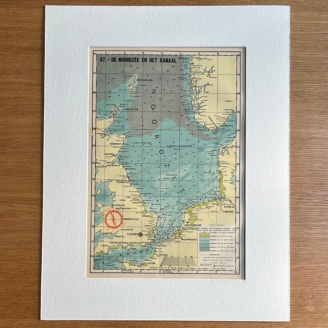 De Noordzee en het kanaal 1939
