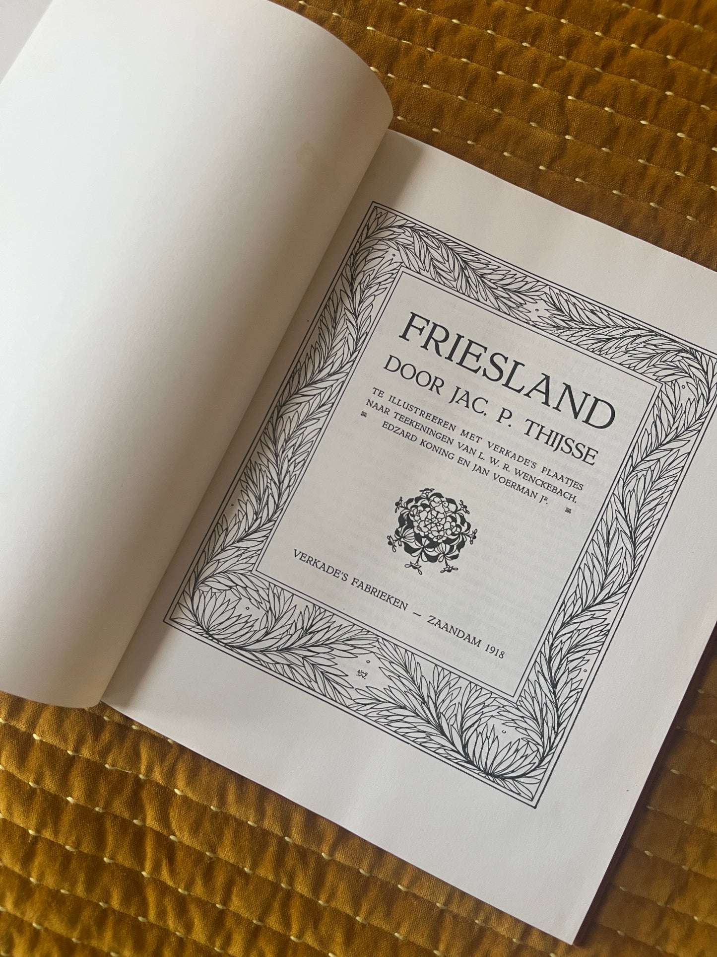 Friesland Verkade Bilderalbum 1918 (Neuauflage 1979)