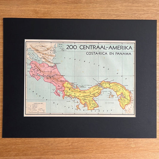 Centraal Amerika Costa-Rica en Panama 1939