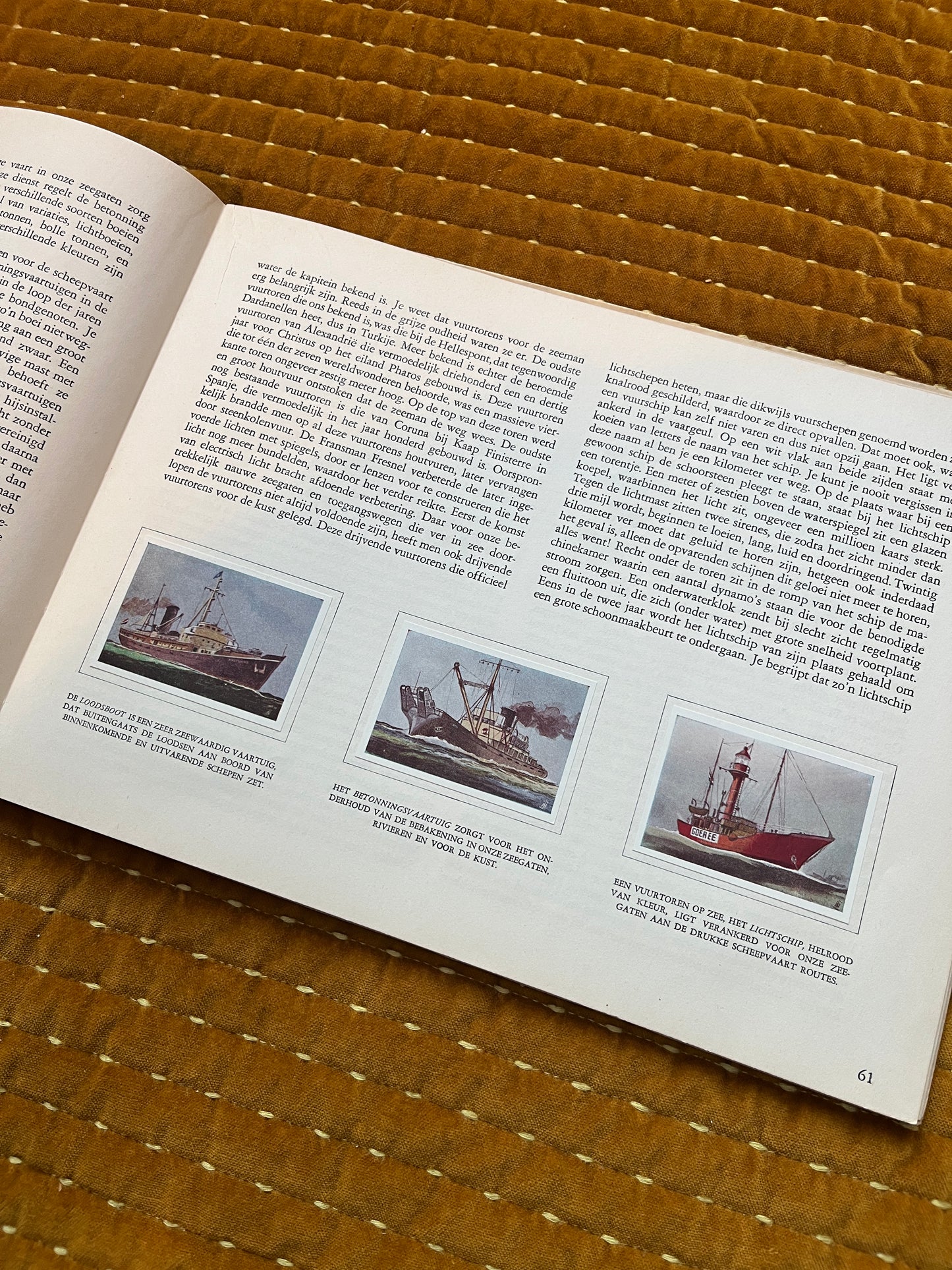 Het zeegat uit. Plaatjesalbum 1952