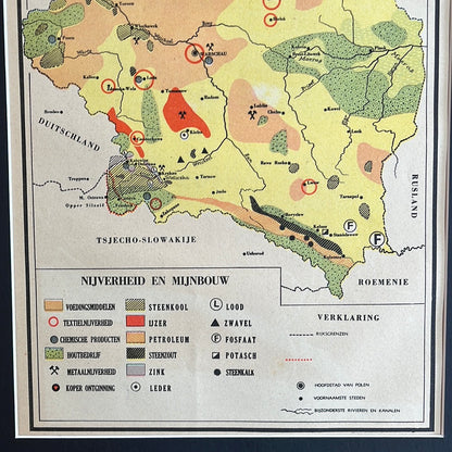 Polen Industrie und Bergbau 1939