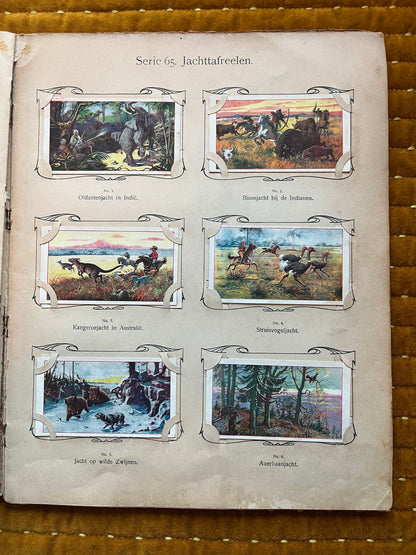 Verkade Picture Album 3 series 49-72 1905 complete