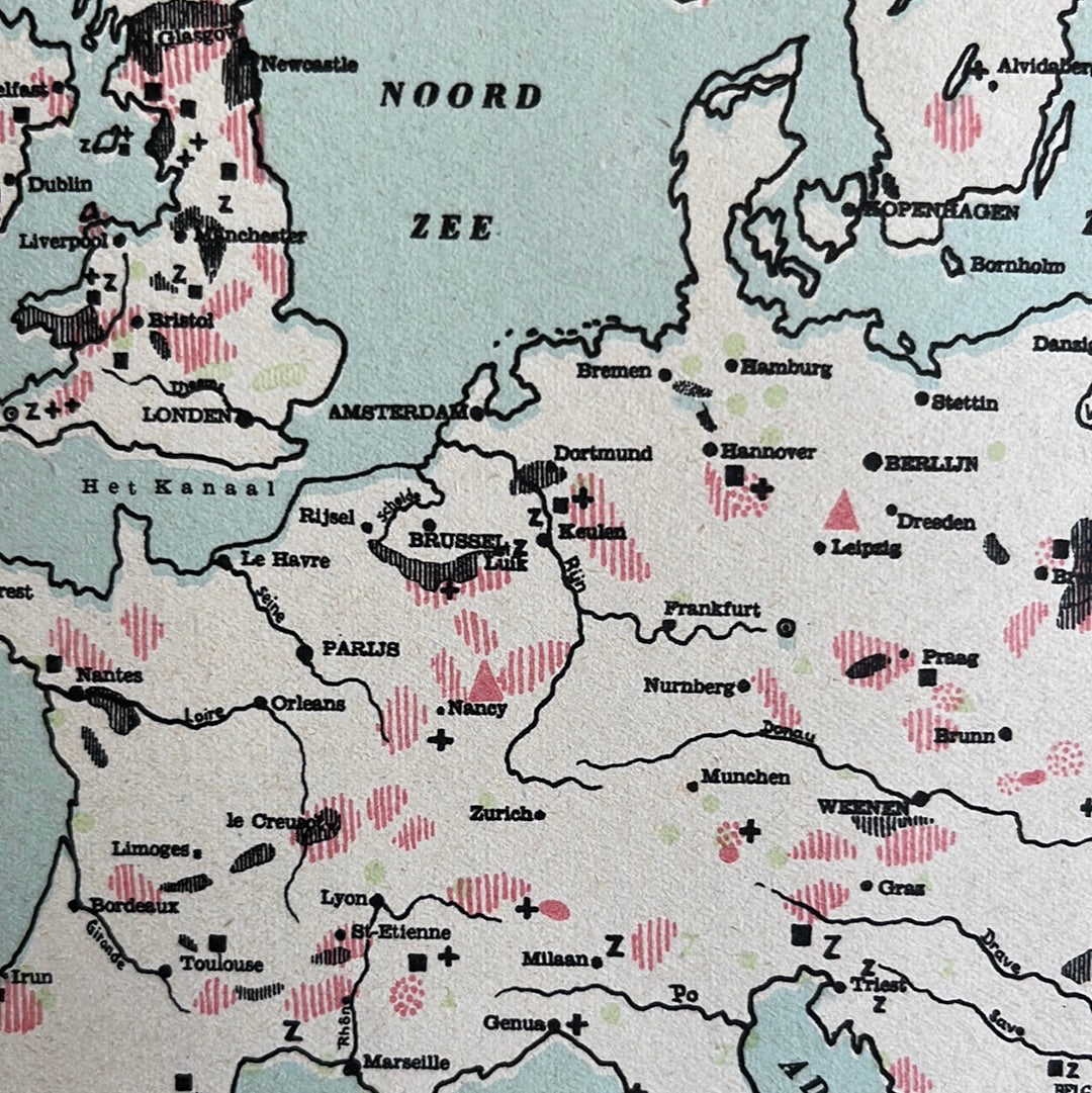 Minerals of Europe 1939