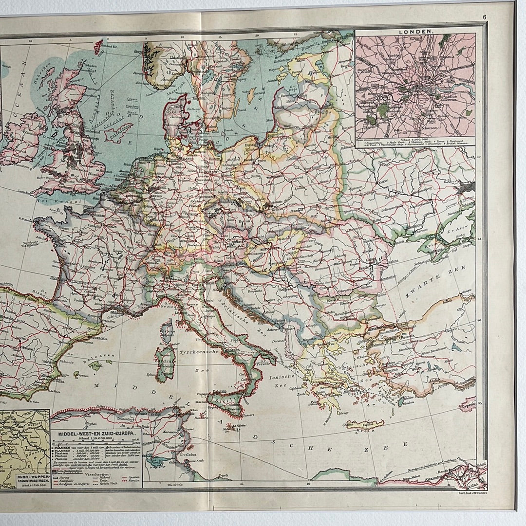 Middel-West- en Zuid-Europa 1923