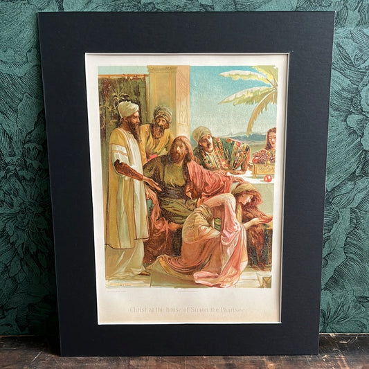 Jezus in het huis van de farizeeër (eind 19e eeuw)