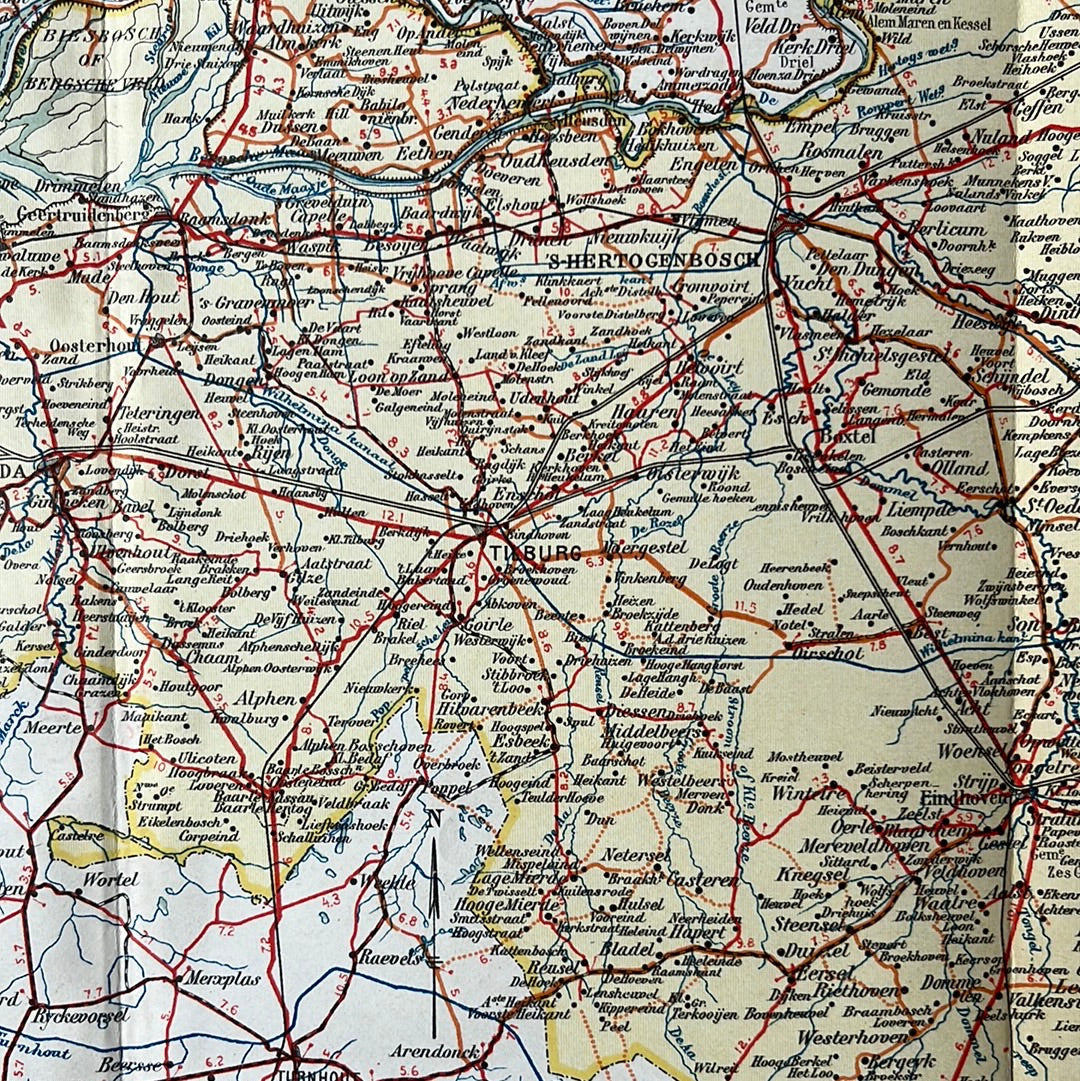 North Brabant 1924 (Schleswig's Atlas)