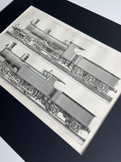 Passenger and goods engines prent uit The Engineer uit 1897
