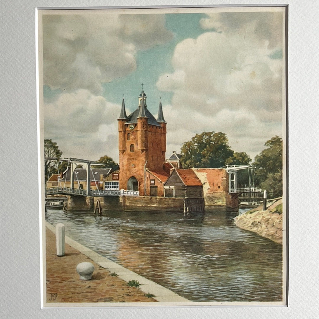 Tafel 9: Zuidhavenpoort in Zierikzee 1938
